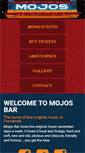 Mobile Screenshot of mojosbar.com.au